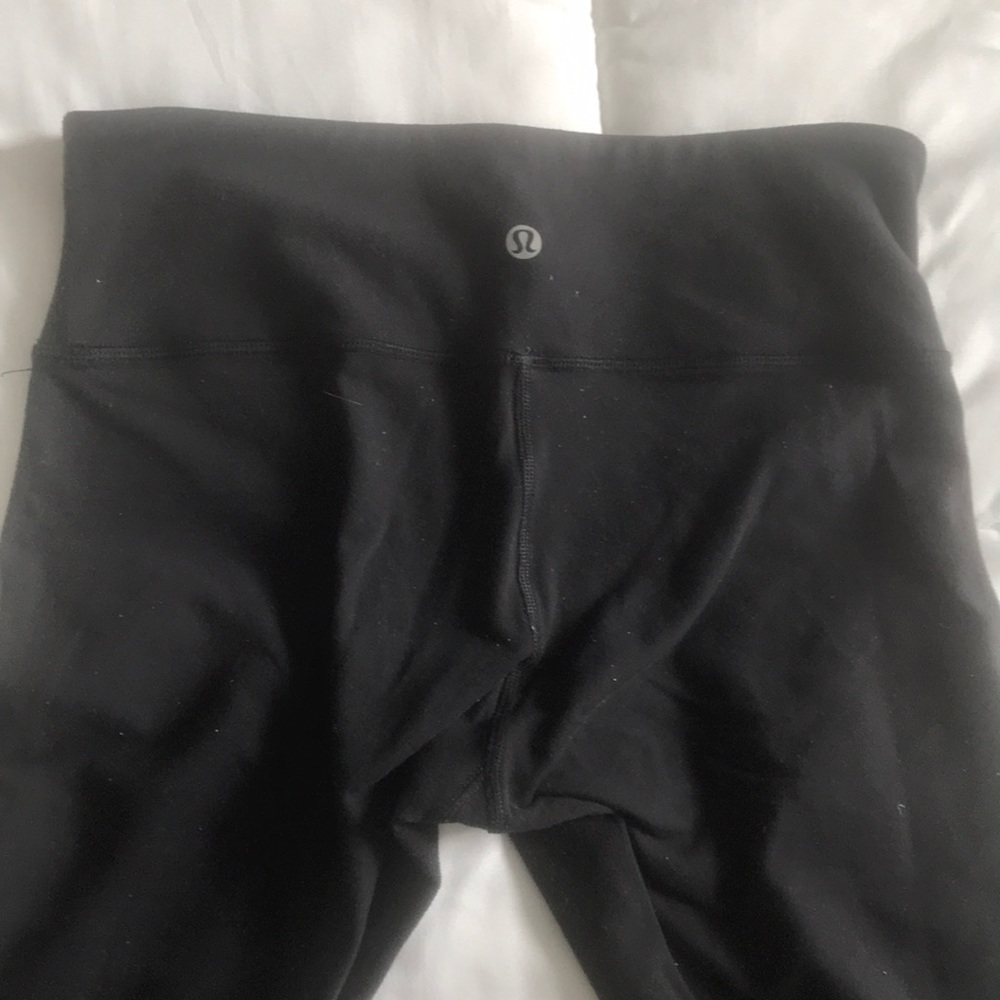 Lululemon wunder under crop leggings